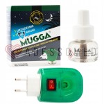 Mugga Elektro + wkład płyn na komary 45 nocy 35 ml
